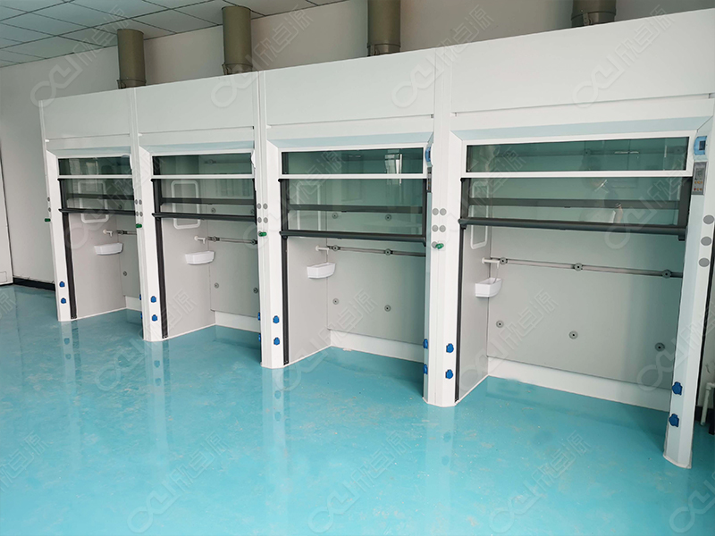 Walk-in fume hoods