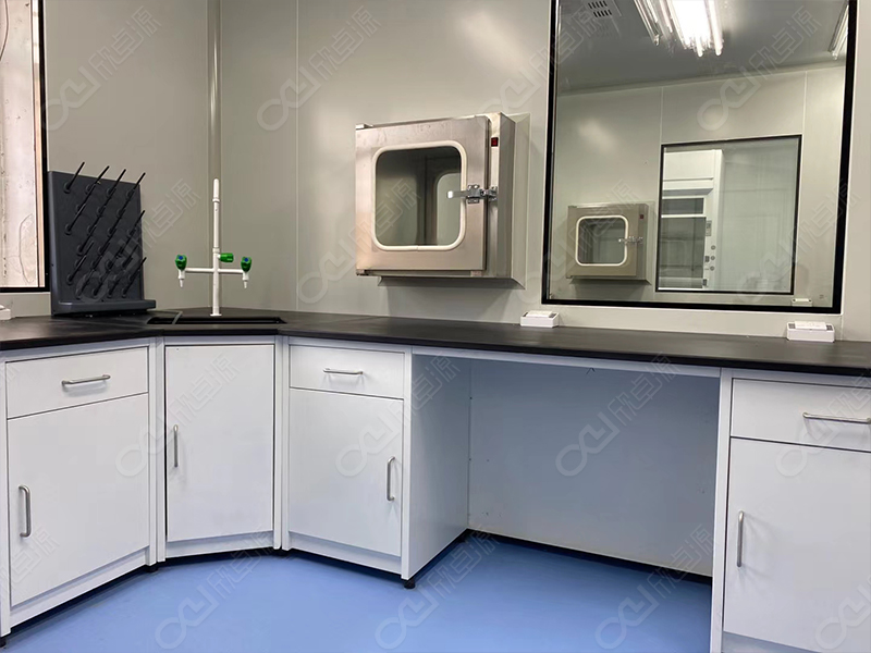 All-steel laboratory side table