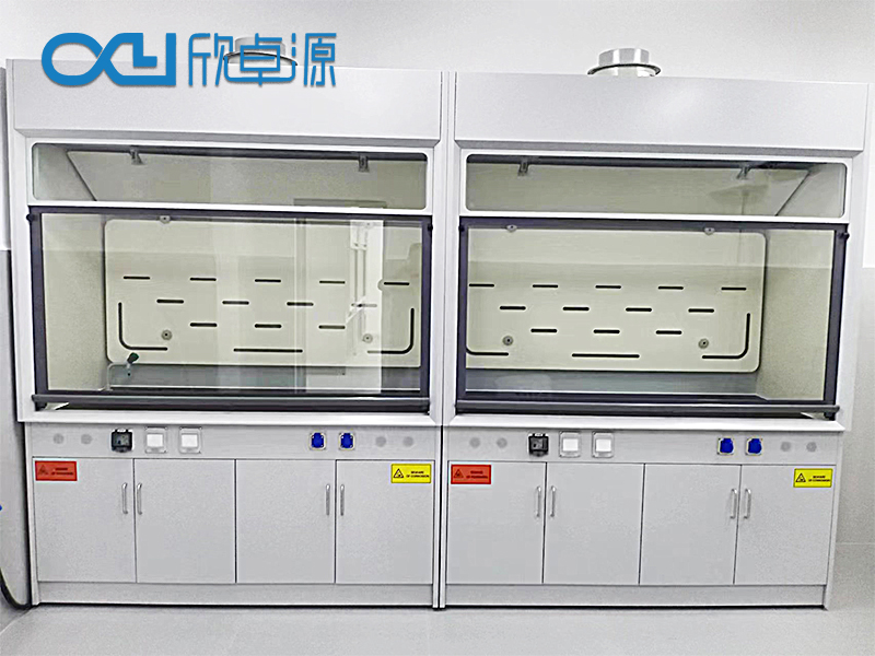 Floor standing fume hood